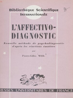 cover image of L'affectivo-diagnostic